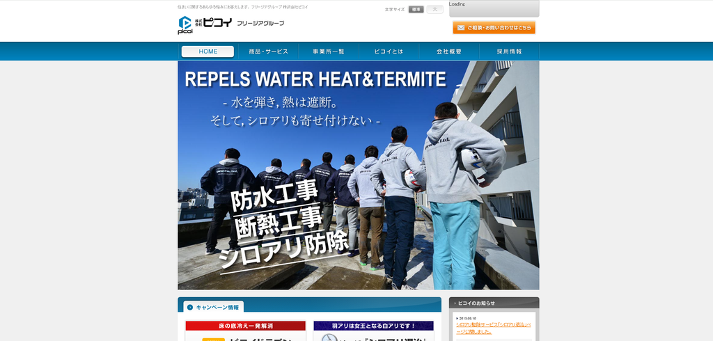 株式会社ピコイ 公式HPの画像